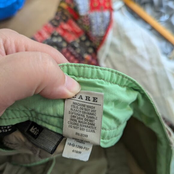 REI Kids Casual Bottoms in Khaki and Green - Picture 14 of 14